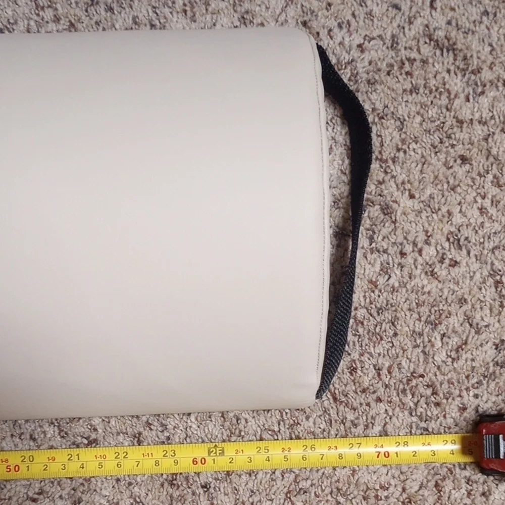 Off-white Half Moon Bolster Pillow - Picture 3 of 6